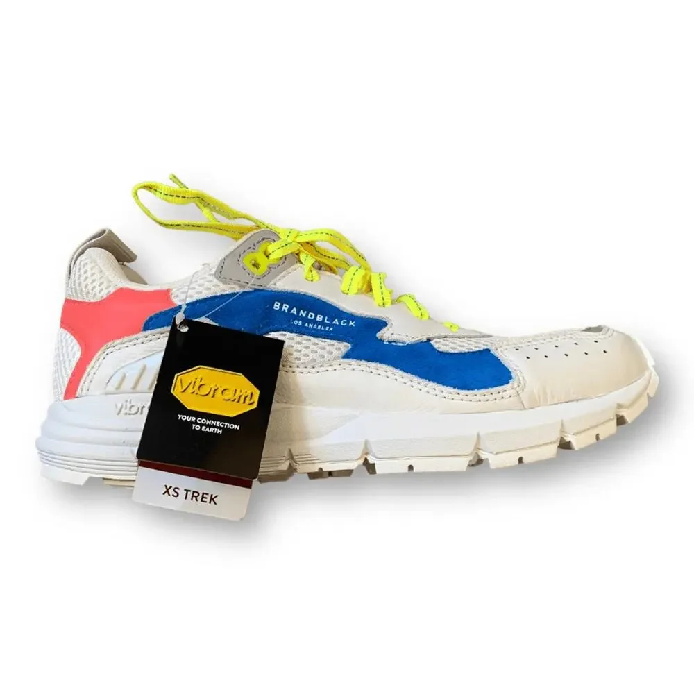 Brandblack Vibram Nomo Sneakers White Blue Coral Neon 7 Mens 8.5 Womens Unisex